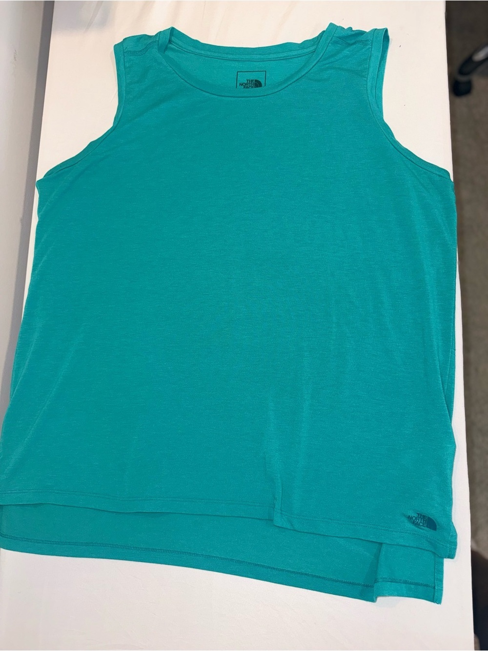 The North Face Women’s Logo Sleeveless Tank Top - Teal Size XXL - Picture 12 of 12